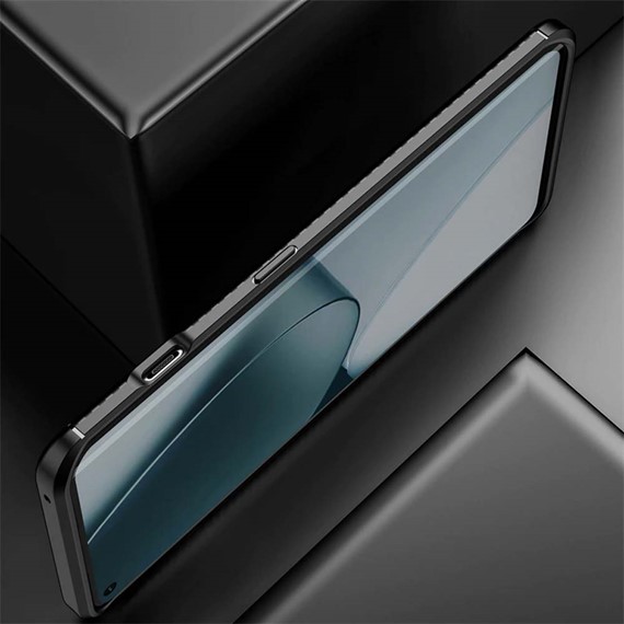 CaseUp OnePlus 10 Pro Kılıf Fiber Design Lacivert 3